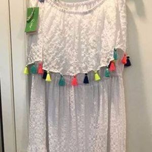 Lilly Pulitzer NWT Maxi Dress w/colorful tassel